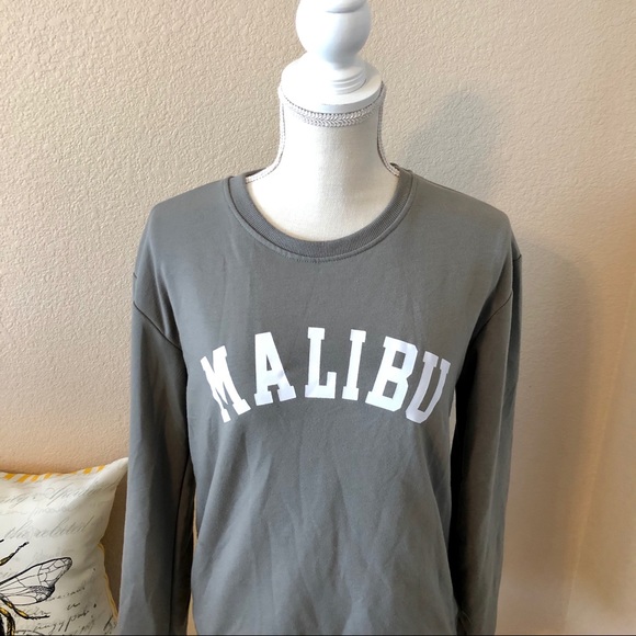 3/30 vintage gray malibu sweater pullover small - Picture 2 of 4